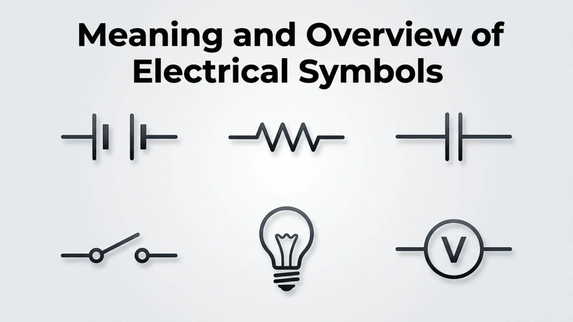 Meaning and Overview of Electrical Symbols