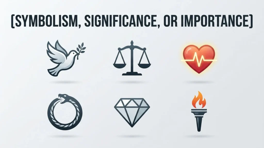 Symbolism, Significance, or Importance