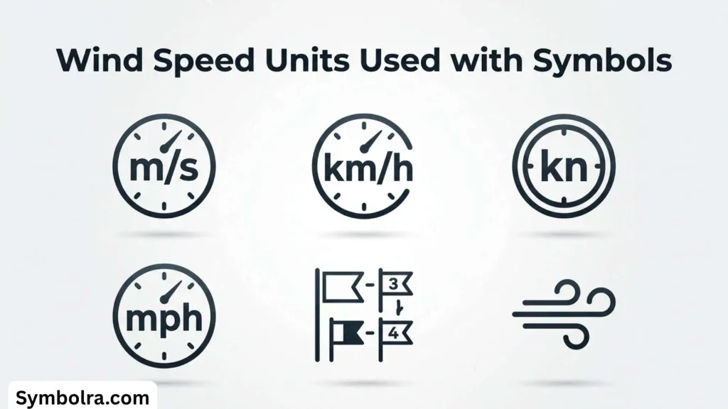 Wind Speed Symbols