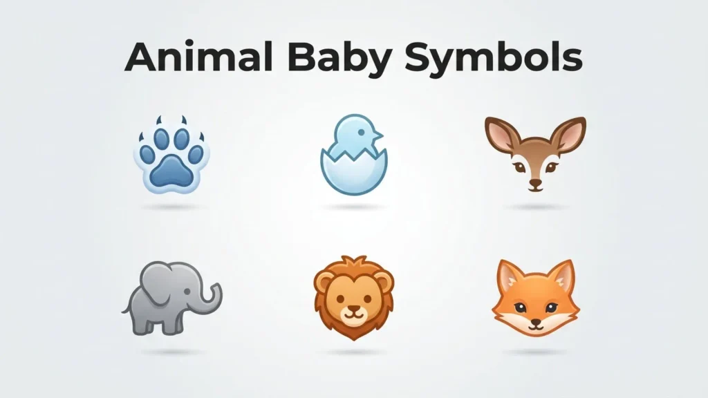 Animal Baby Symbols