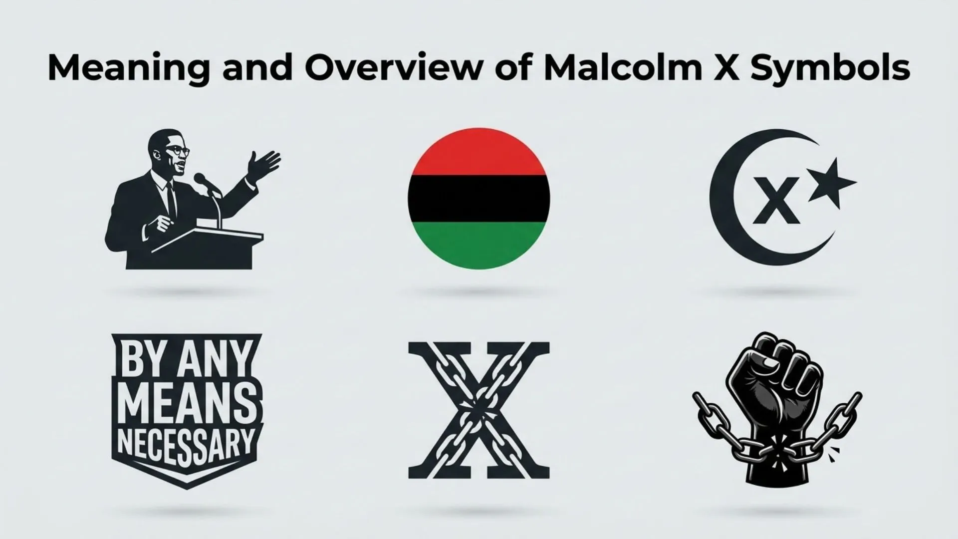 Meaning and Overview of Malcolm X Symbols