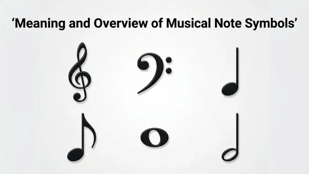 Meaning and Overview of Musical Note Symbols