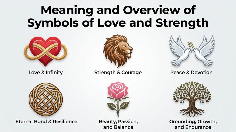 Meaning and Overview of Symbols of Love and Strength