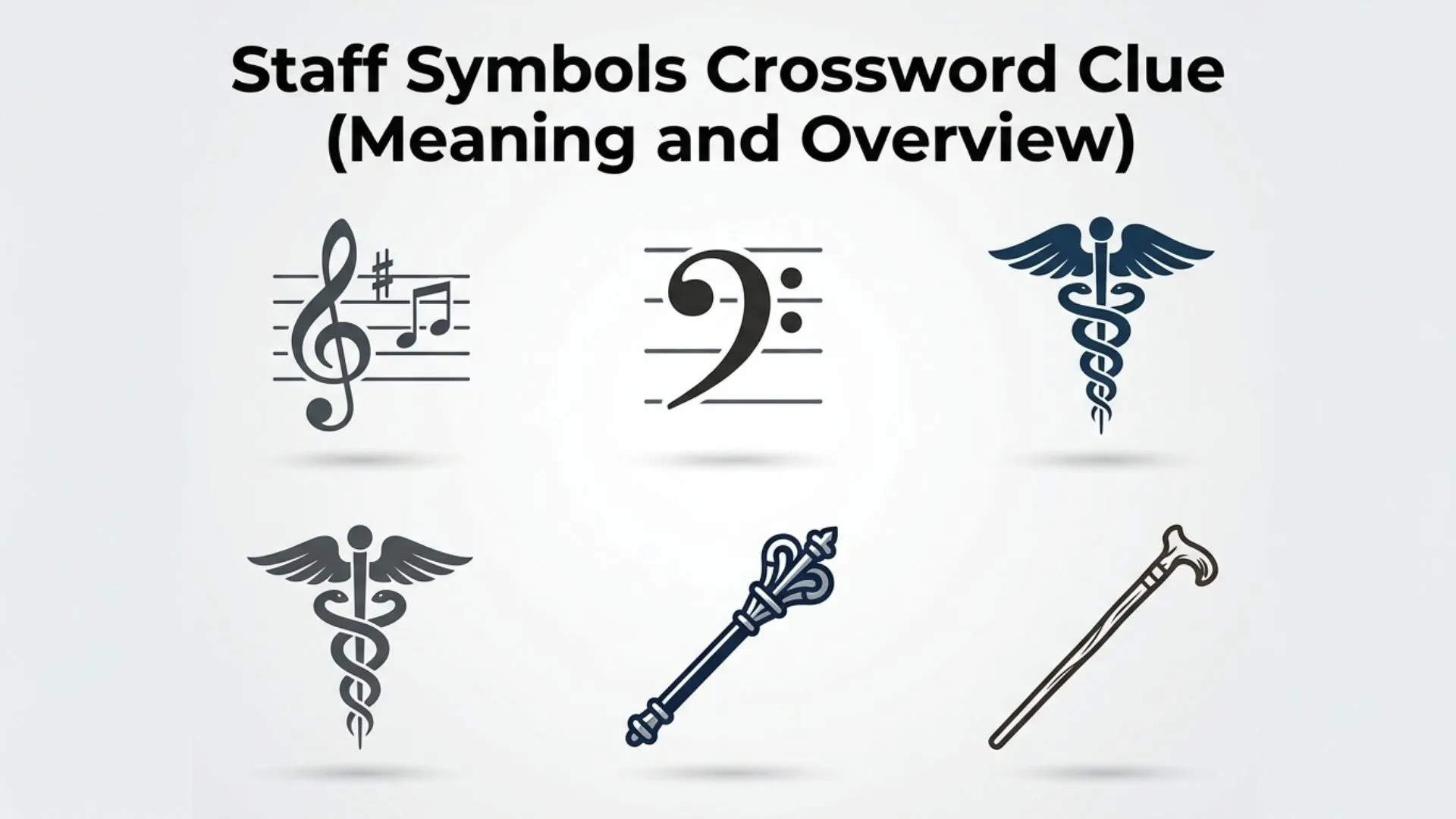 Staff Symbols Crossword Clue (Meaning and Overview)