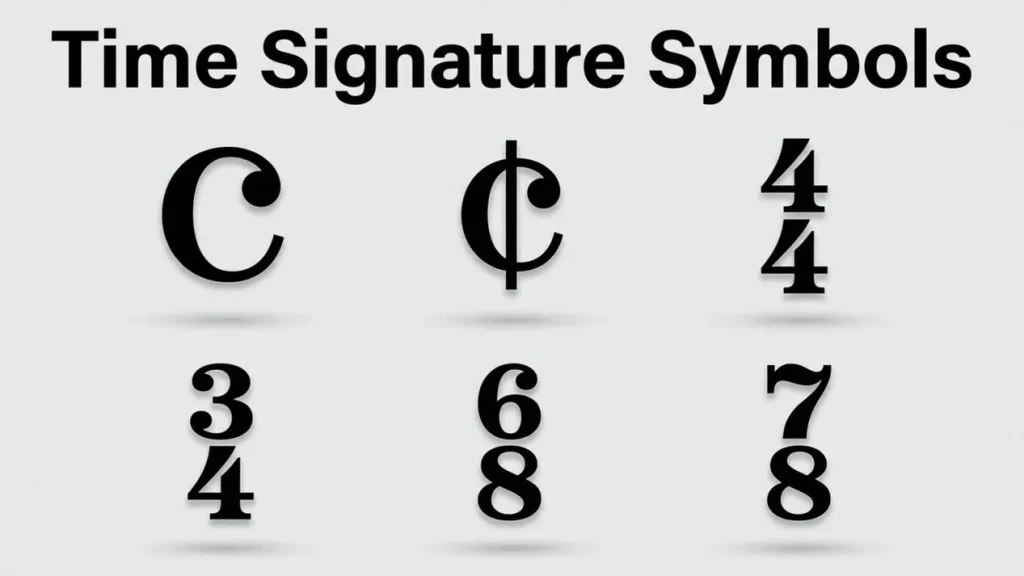Time Signature Symbols
