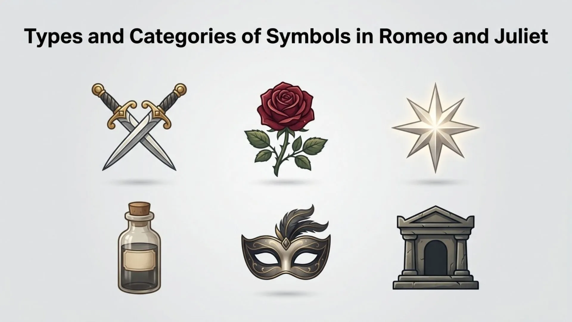 Types and Categories of Symbols in Romeo and Juliet