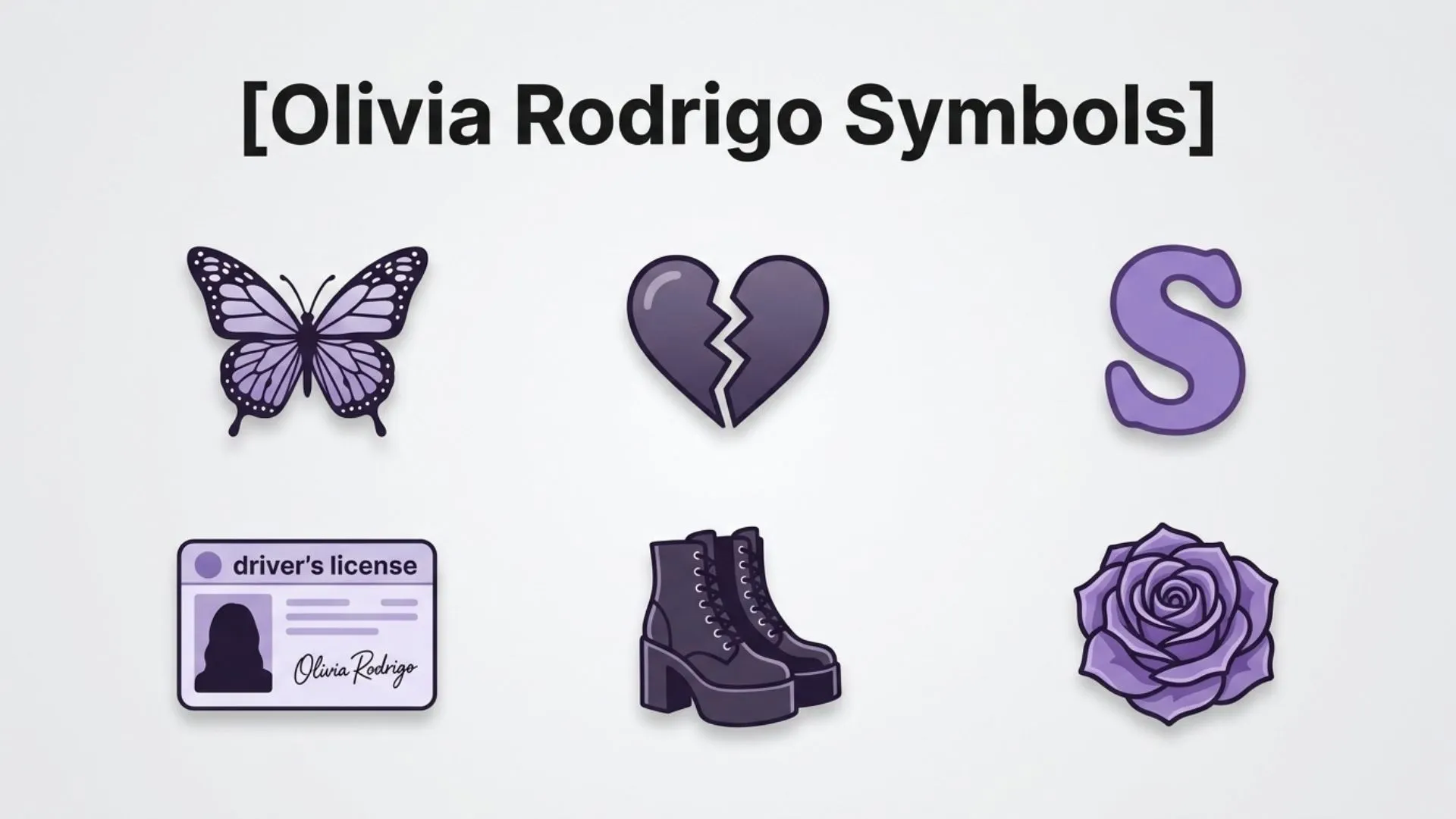 Olivia Rodrigo Symbols (Meanings Behind the Icons, Motifs, and Visual Themes)