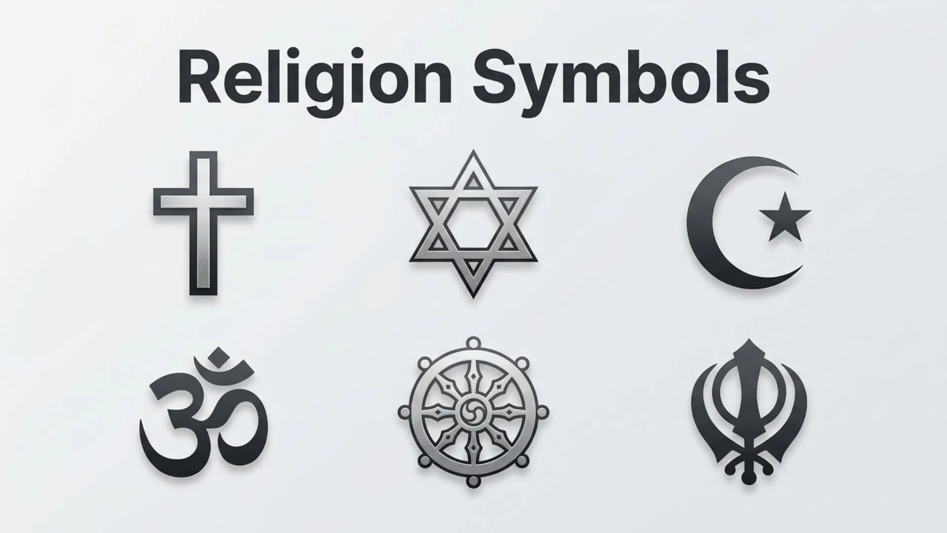 Religion Symbols (Meanings, History, and Significance of Sacred Symbols Around the World)