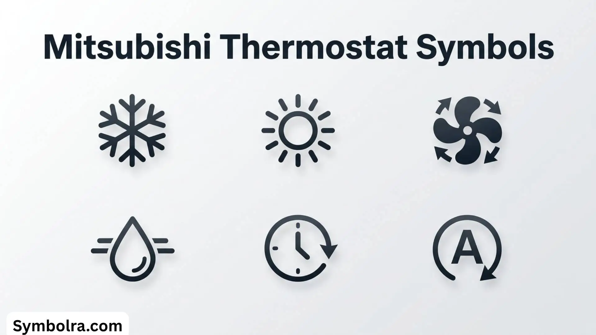 Mitsubishi Thermostat Symbols (A Complete Guide to Their Meanings and Functions)