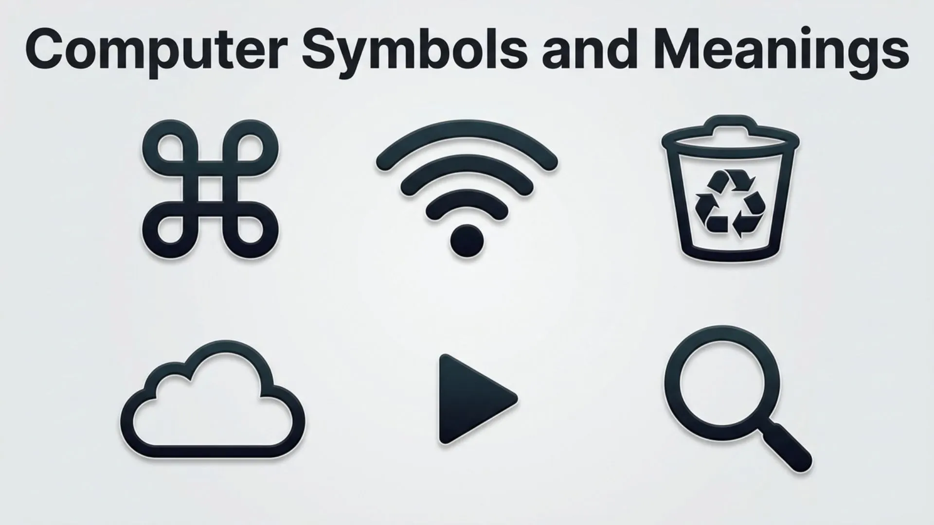 Computer Symbols and Meanings