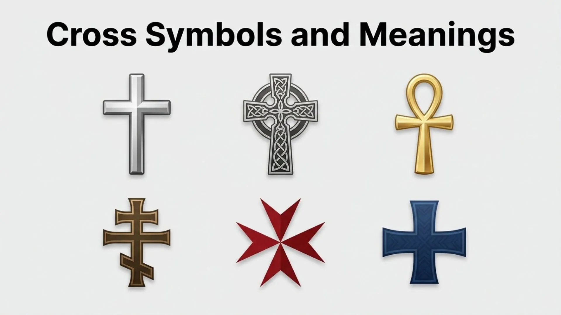 Cross Symbols and Meanings (A Complete Guide to Different Cross Symbols)